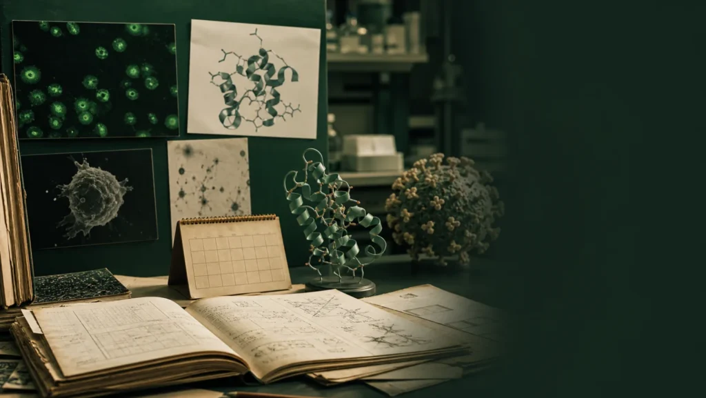 Epithalon peptide bioregulator research shown as a historical evidence timeline