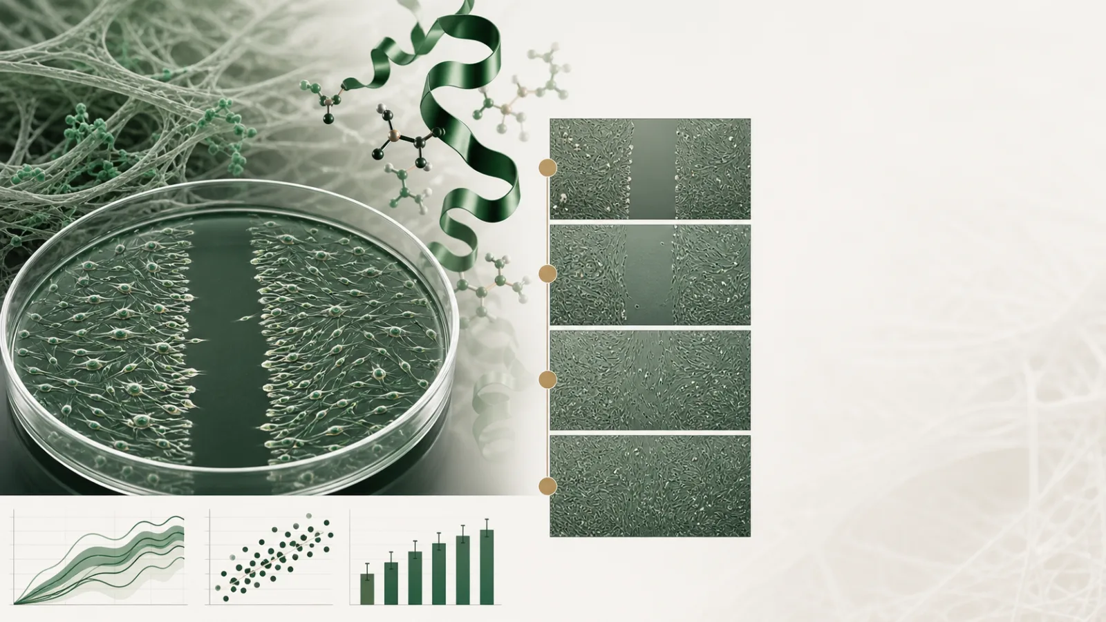 GHK-Cu copper peptide in fibroblast and matrix research