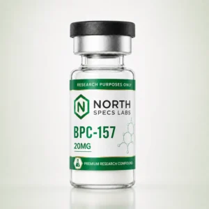 North Specs Labs BPC-157 20mg research peptide vial
