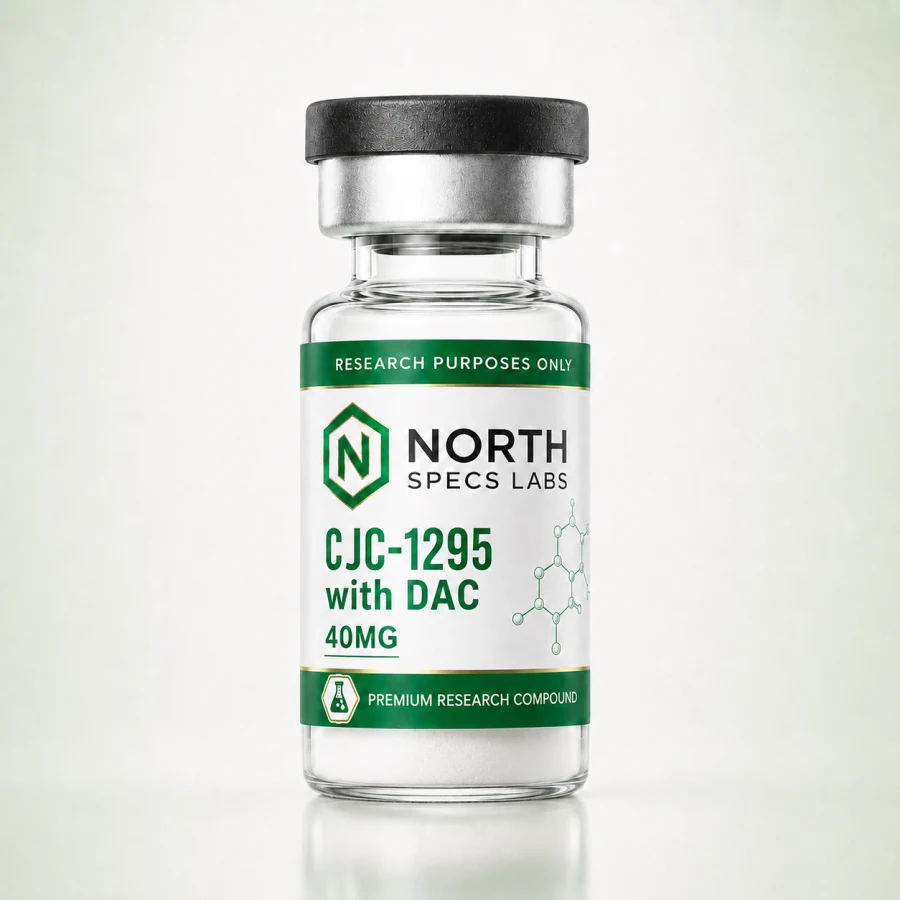 North Specs Labs CJC-1295 with DAC 40mg research peptide vial