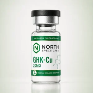 North Specs Labs GHK-Cu 20mg research peptide vial