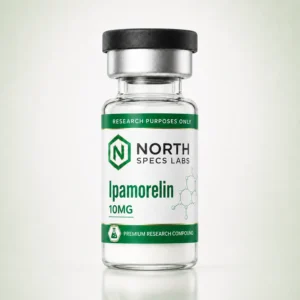 North Specs Labs Ipamorelin 10mg research peptide vial
