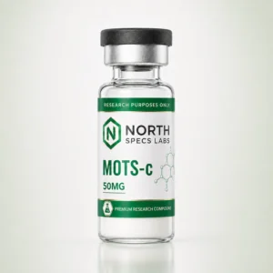 North Specs Labs MOTS-c 50mg research peptide vial