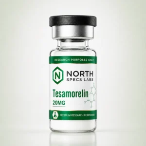 North Specs Labs Tesamorelin 20mg research peptide vial