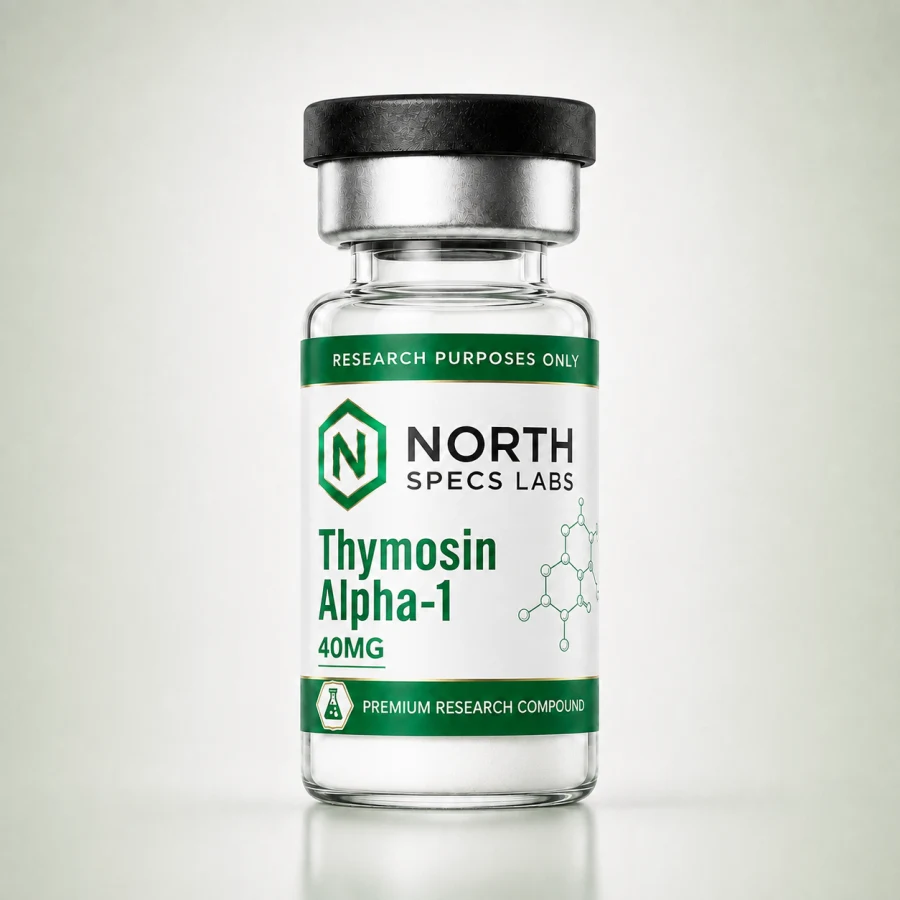 North Specs Labs Thymosin Alpha-1 40mg research peptide vial